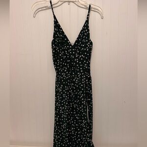 Kaileigh Black Floral Jumpsuit